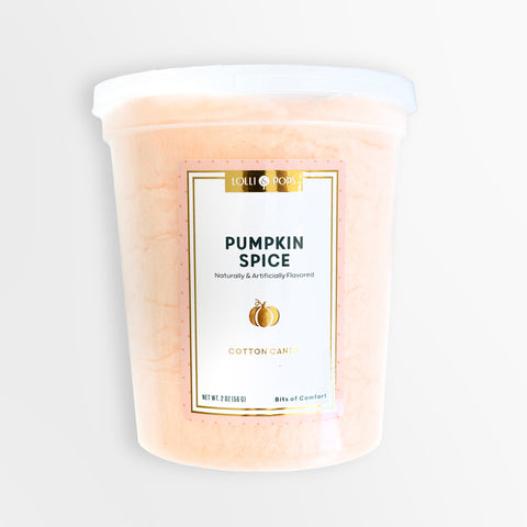 Pumpkin Spice Cotton Candy