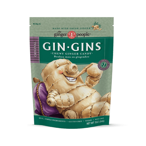 Lolli and Pops Better For You Gin Gins Original Ginger Chews