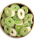 Lolli and Pops Bulk Green Apple Rings