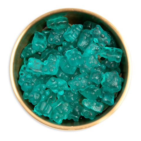 Lolli and Pops Bulk LOYALTY L&P Blue Raspberry Gummy Bears (12oz)