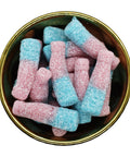 Lolli and Pops Bulk Sour Bubblegum Bottle Gummies