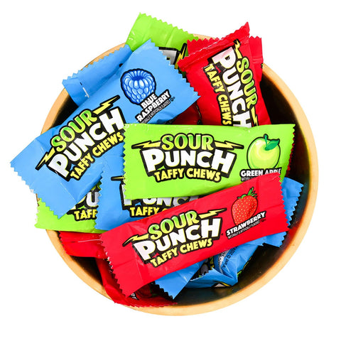 Lolli and Pops Bulk Sour Punch Taffy Chews