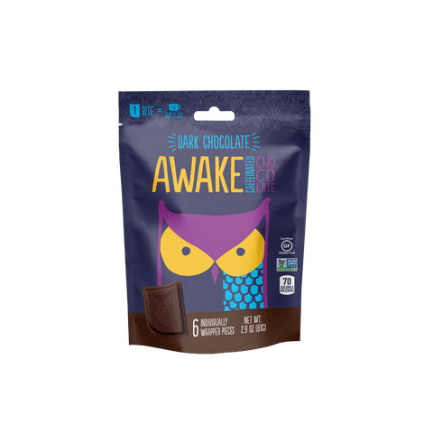 Lolli and Pops Classic Awake Dark Chocolate Bites Bag