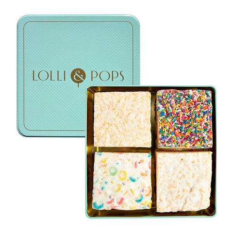 Lolli and Pops Gift Tins Gooey Goodness Crispy Tin