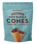 Lolli and Pops Gourmet Mini Waffle Cones Milk Chocolate