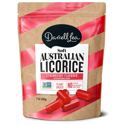 Lolli and Pops International Darrell Lea Strawberry Licorice