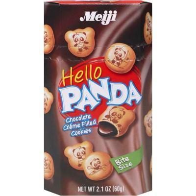 Lolli and Pops International Meiji Panda Chocolate Biscuits