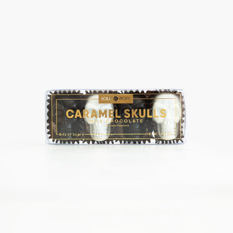 Lolli and Pops L&P Collection Caramel Chocolate Skulls 4-Piece