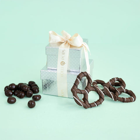 Lolli and Pops L&P Collection Chocolate Caramel & Pretzel Gift Set