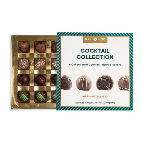 Lolli and Pops L&P Collection Cocktail 16 Piece Truffle Collection