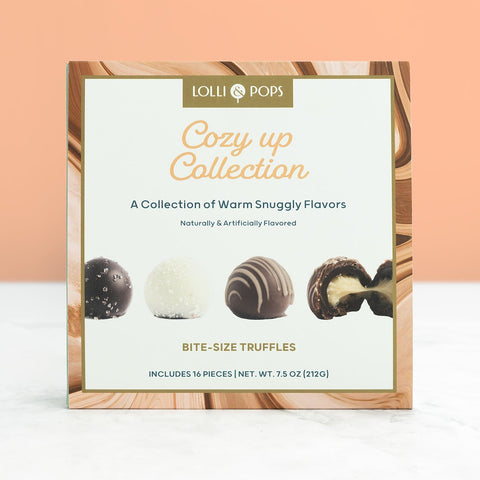 Lolli and Pops L&P Collection Cozy Up 16-Piece Truffle Collection