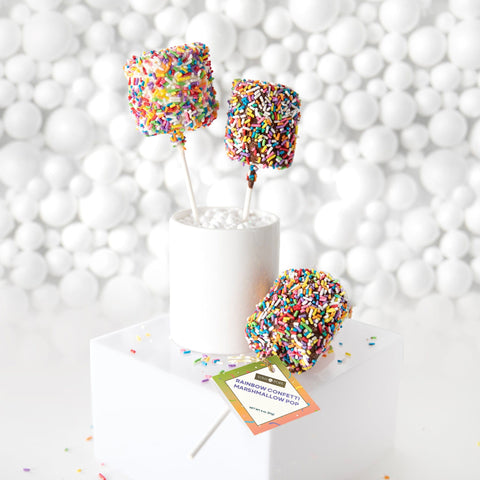 Lolli and Pops L&P Collection Rainbow Confetti Marshmallow Pop