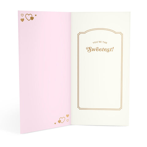 Lolli and Pops L&P Collection Valentines Greeting Card Chocolate Bar