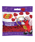 Lolli and Pops Novelty Jelly Belly Red Raspberry Hearts