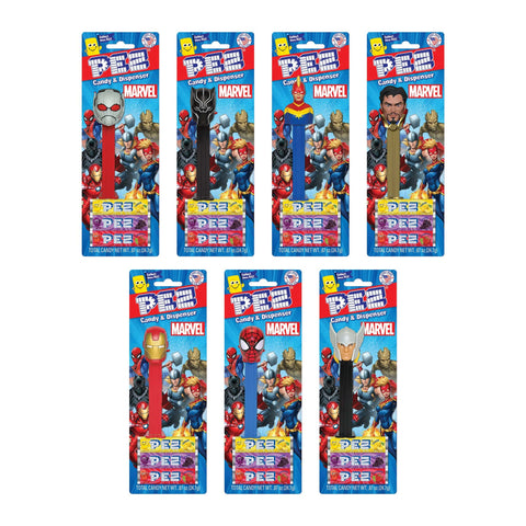 Lolli and Pops Novelty Marvel Character PEZ Dispenser