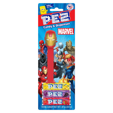 Lolli and Pops Novelty Marvel Character PEZ Dispenser