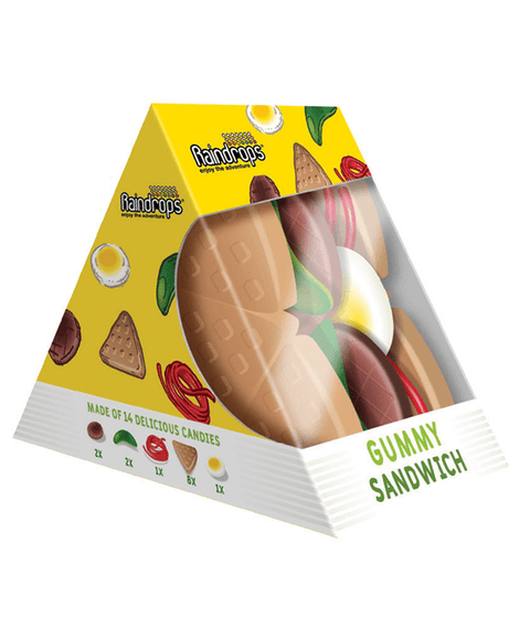 Lolli and Pops Novelty Raindrops Gummy Sandwich