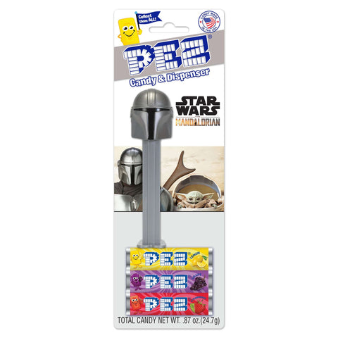 Lolli and Pops Novelty The Mandalorian PEZ Dispenser