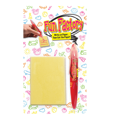 Lolli and Pops Novelty Write and Eat Candy Paper