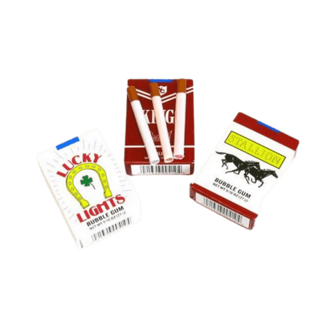 Lolli and Pops Retro Bubble Gum Cigarettes