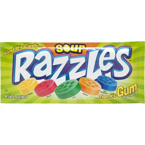 Lolli and Pops Retro Razzles Sour