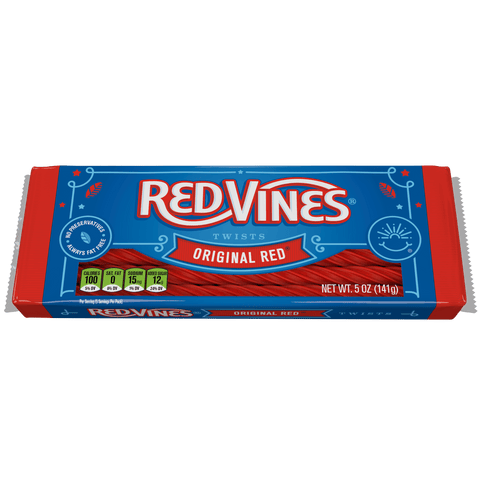 Lolli and Pops Retro Red Vines Original Red Twists