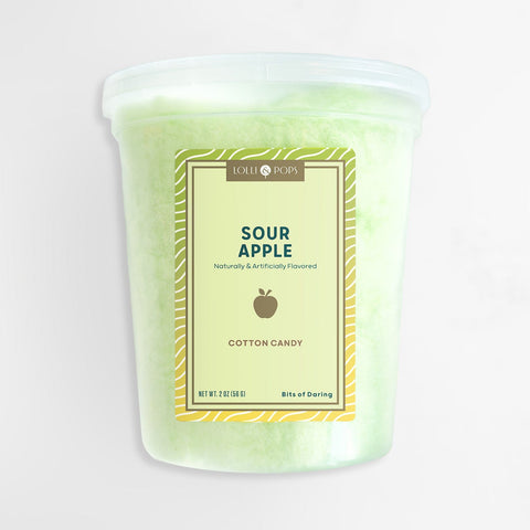 Lolli & Pops L&P Collection Sour Apple Cotton Candy