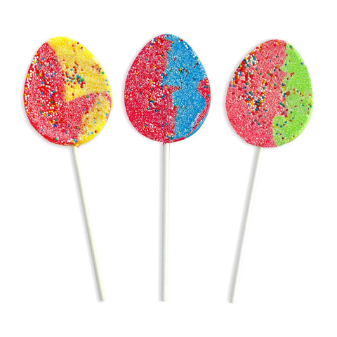 Lolli & Pops L&P Collection Sour Swirly Egg Lollipop