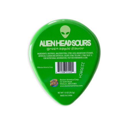 Lolli & Pops Novelty Alien Head Sours Tin