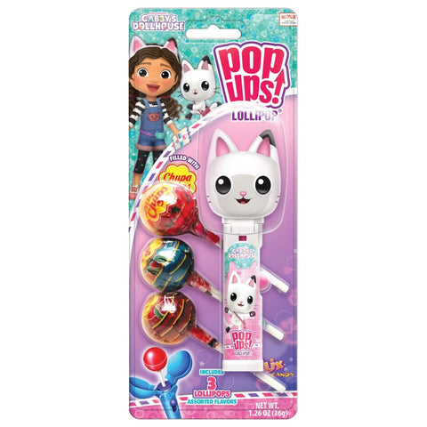 Lolli & Pops Novelty Gabby's Dollhouse Pop Ups Lollipop