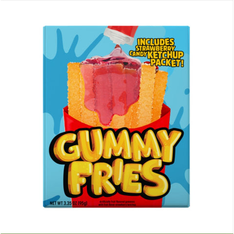 Lolli & Pops Novelty Gummy Fries with Ketchup Candy