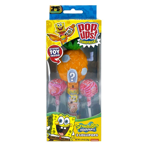 Lolli & Pops Novelty Spongebob Surprise Pop Ups Lollipop